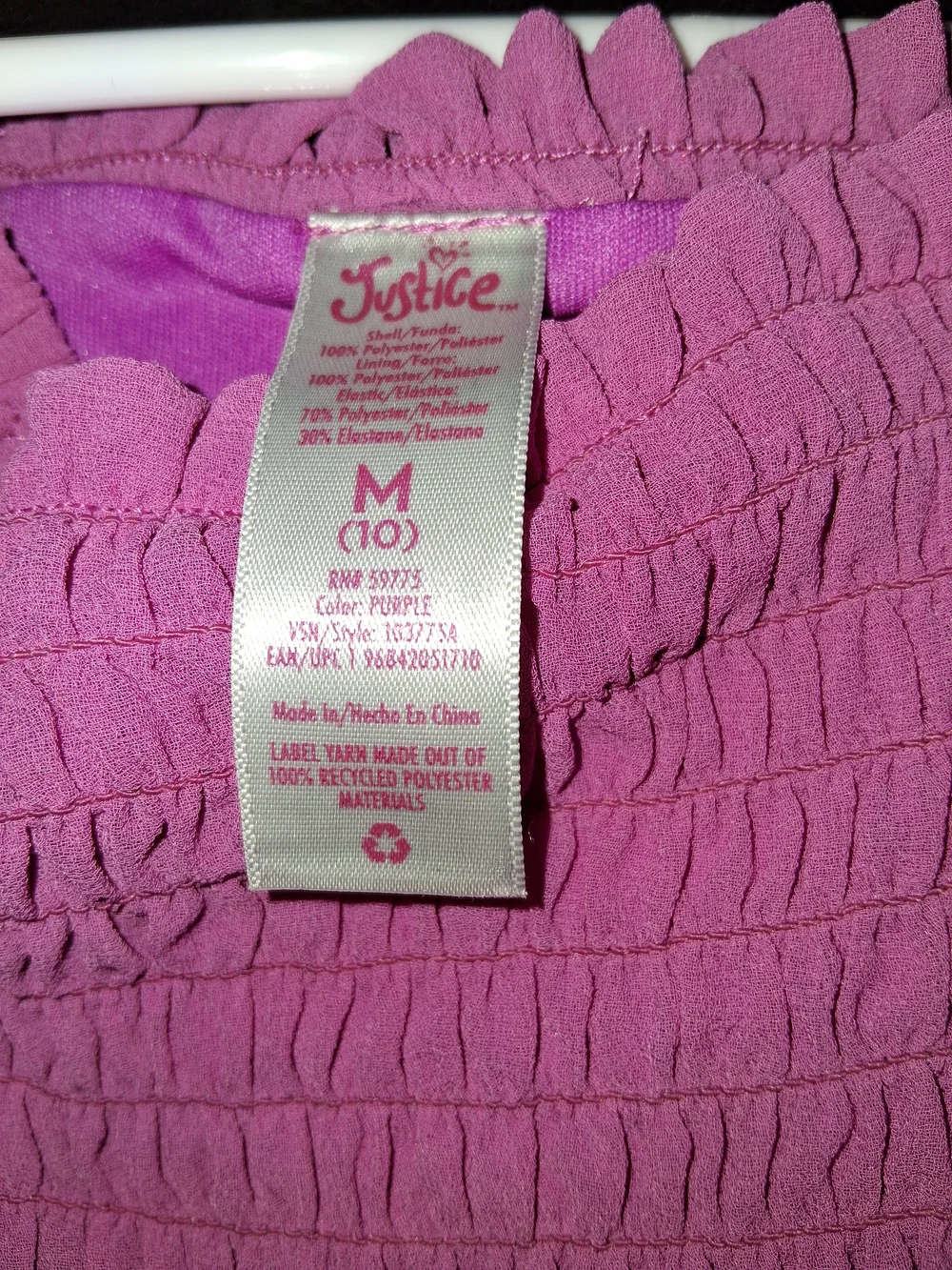 Justice Girls Ombre Maxi Dress in Pink, Orange, Yellow, Aqua